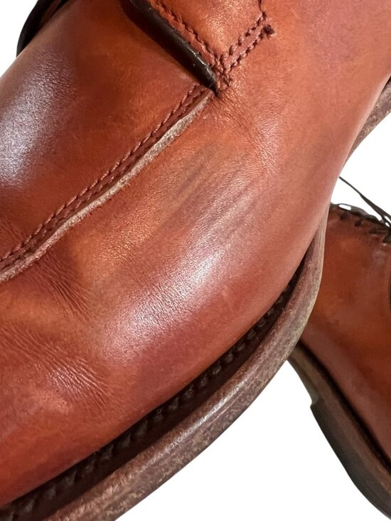 Allen Edmonds dress shoes Delray brown leather lace up mens 10 D oxfords main image 8